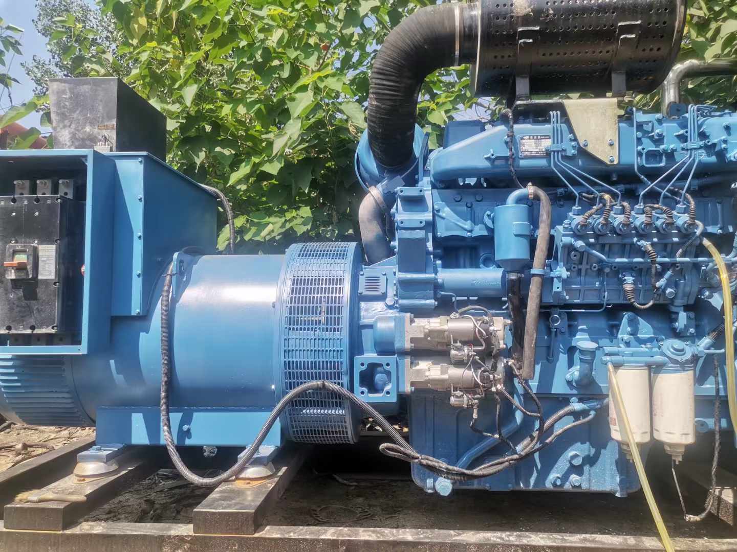 商水详细说明降低 800kW 柴油发电机输出电流波动的方法